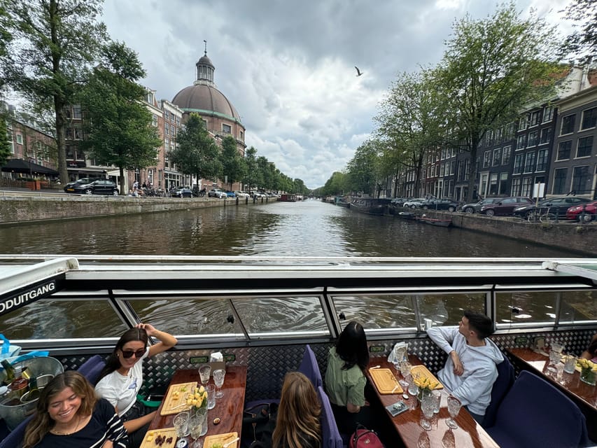 Amsterdam: Luxury Cheese & Wine Canal Cruise - The Guide Experience: English or Dutch Storytelling (Including Alex)