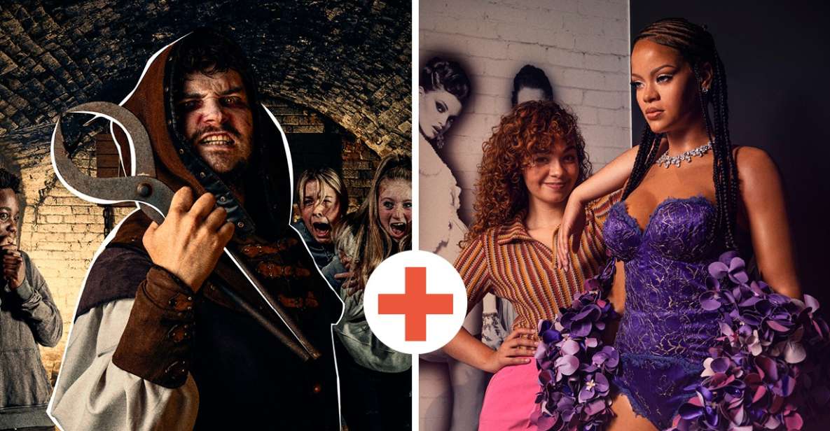 Amsterdam: Madame Tussauds & Amsterdam Dungeon Combo Ticket - Value check: is $34 worth it for both attractions?