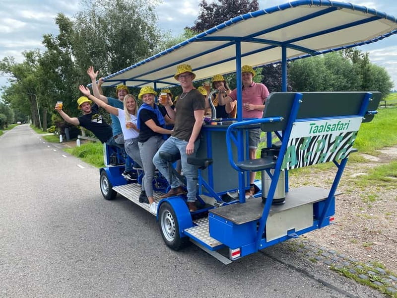 Amsterdam: MIXED - Beer & Bubbles Bike Tour - Party Pub on Wheels: what you’re really riding