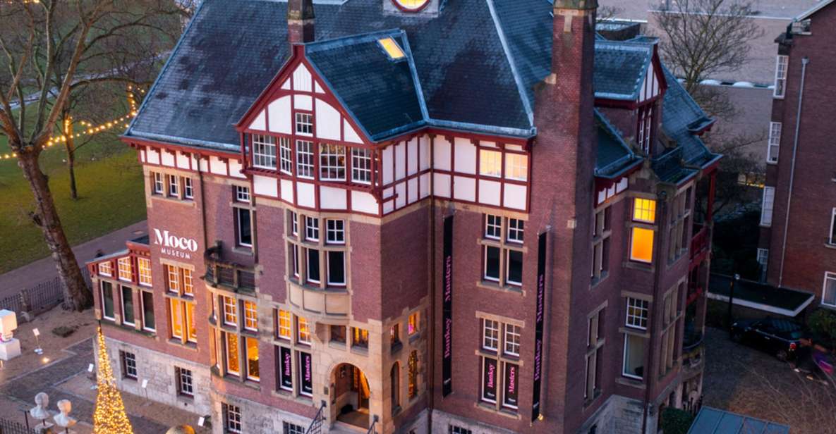 Amsterdam: Moco Museum & Nightclubs Admission Combo w/ Taxi - Moco Museum Admission: Modern Art and Banksy on One Ticket