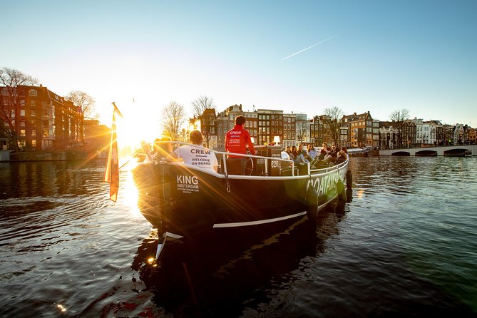 Amsterdam Open Boat Cruise in Old City Center with Live Guide - Key highlights at a glance