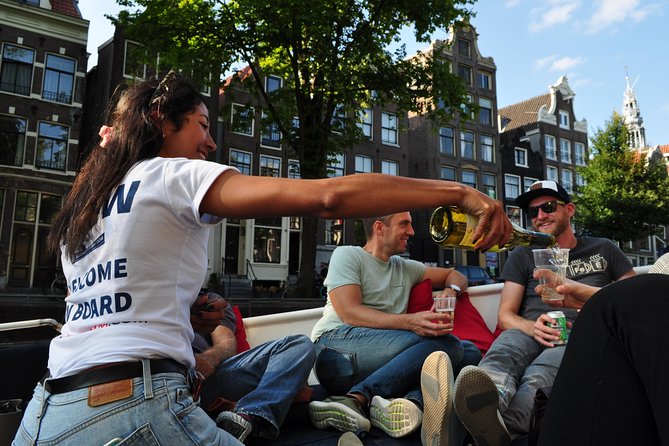 Amsterdam Open Boat Cruise in Old City Center with Live Guide - What You Get on an Old City Open Boat Cruise (Electric, Open-Air, Guided)