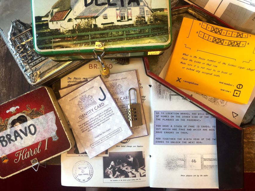 Amsterdam: "Operation 45 " Treasure Hunt Walking Tour - Mystery City Games HQ: starting the WWII diamond hunt