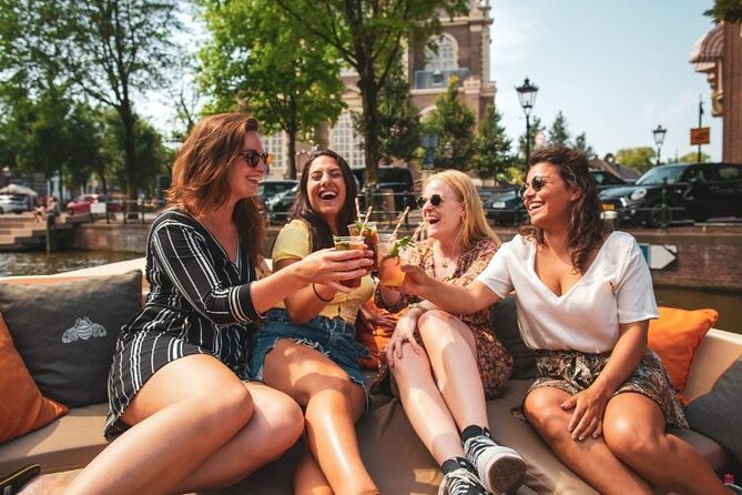 Amsterdam Private Boat Tour with Unlimited Drinks - Unlimited drinks on board: fun factor and realistic expectations
