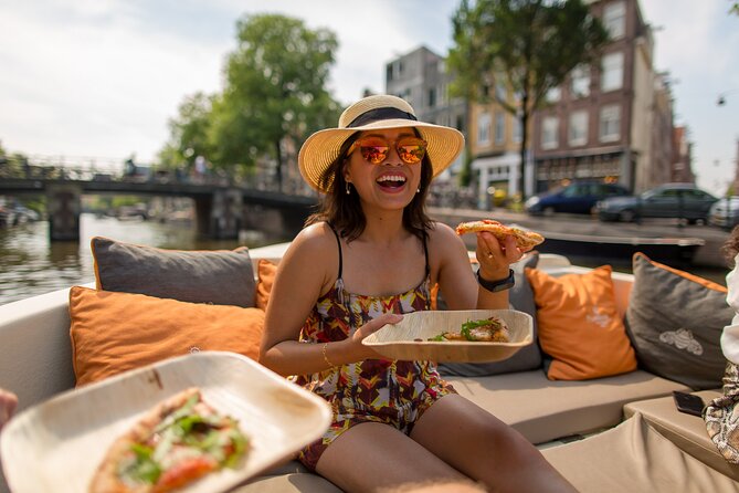 Amsterdam Private Boat Trip with Pizza and Unlimited Drinks - Starting at Oosterdokskade: An Easy Launch Near Centraal Station