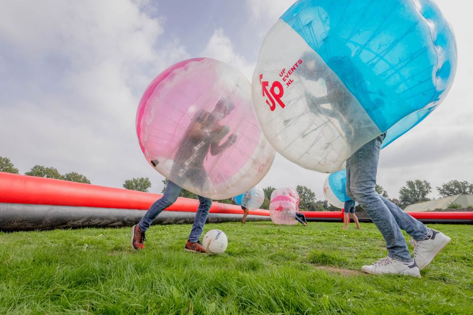 Amsterdam: Private Bubble Football Game - What Happens Once You’re Suited Up in a Bubble