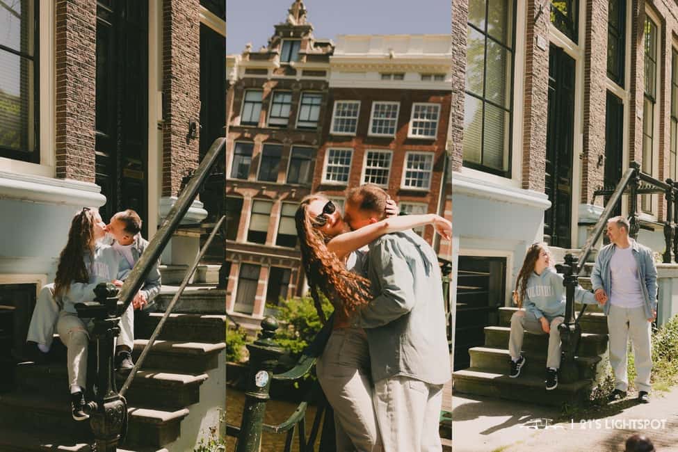 Amsterdam: Private Photoshoot for Couple, Family, or Solo - Posing Help and Outfit Advice That Actually Reduces Stress