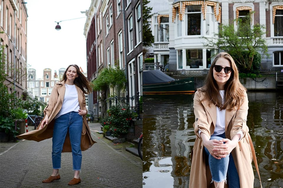 Amsterdam: Private Photoshoot in iconic locations - Walking route: Rijkmuseum gardens to the side streets