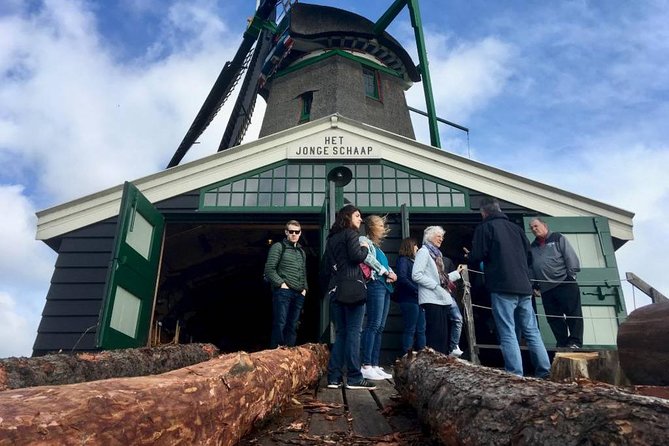 Amsterdam private tour to windmills, cheese farm and villages - Church Broek in Waterland: wooden houses, soft soil, calm air