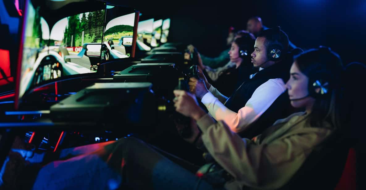Amsterdam: Racing Experience at A'DAM VR Game Park (no VR) - Racing with friends: up to 14 people