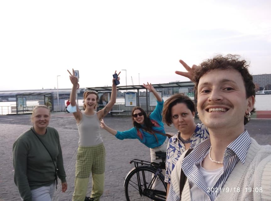 Amsterdam: Rainbow Rural Bike Tour With Local Gay Guide - Pace and cyclists: easy route, real biking, and one clear requirement