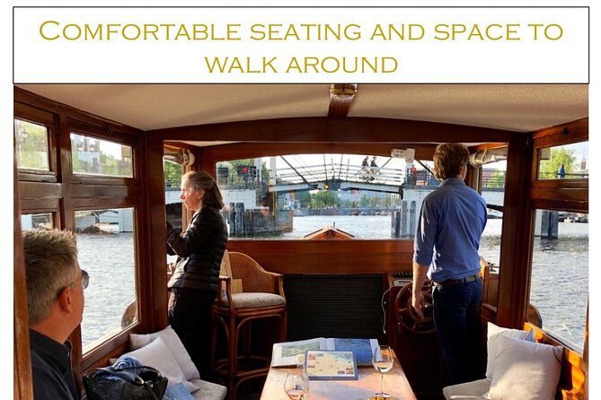Amsterdam small-group canal cruise in 1920s saloon boat - Should you book this 1928 saloonboat cruise?