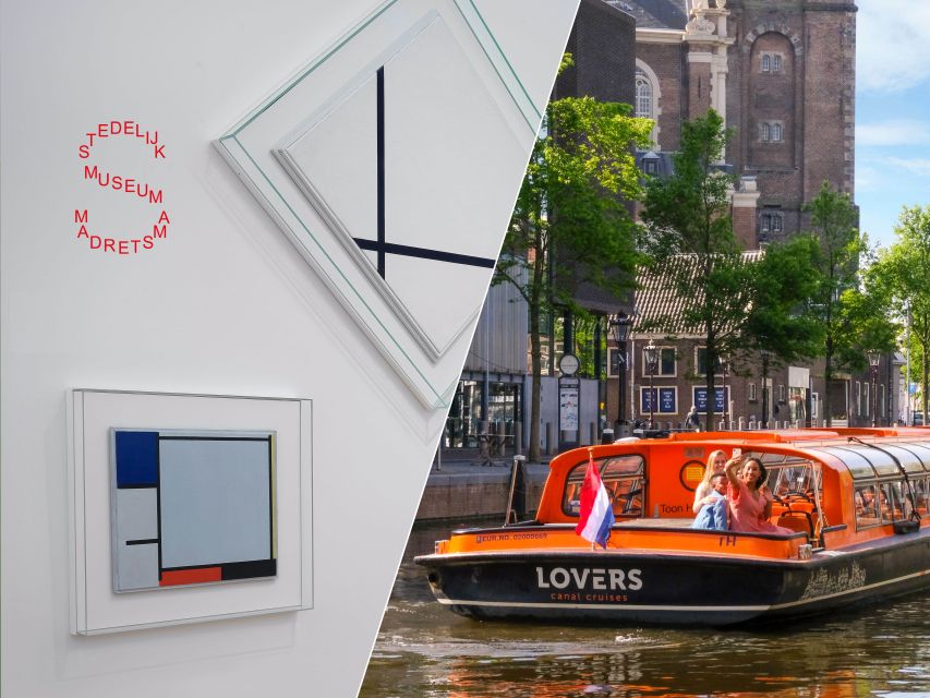 Amsterdam: Stedelijk Museum and 1-Hour Canal Cruise - What you’ll see inside: modern and contemporary art that goes beyond paintings