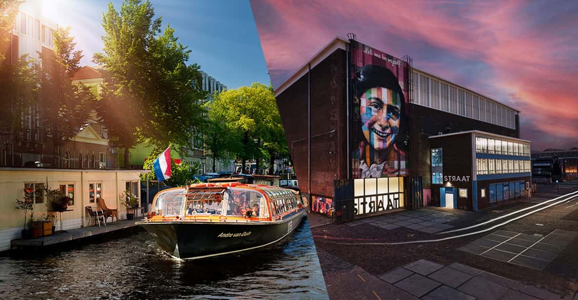Amsterdam: STRAAT Museum and Canal Cruise Combination Ticket - Ticket timing: what your timeslot really covers