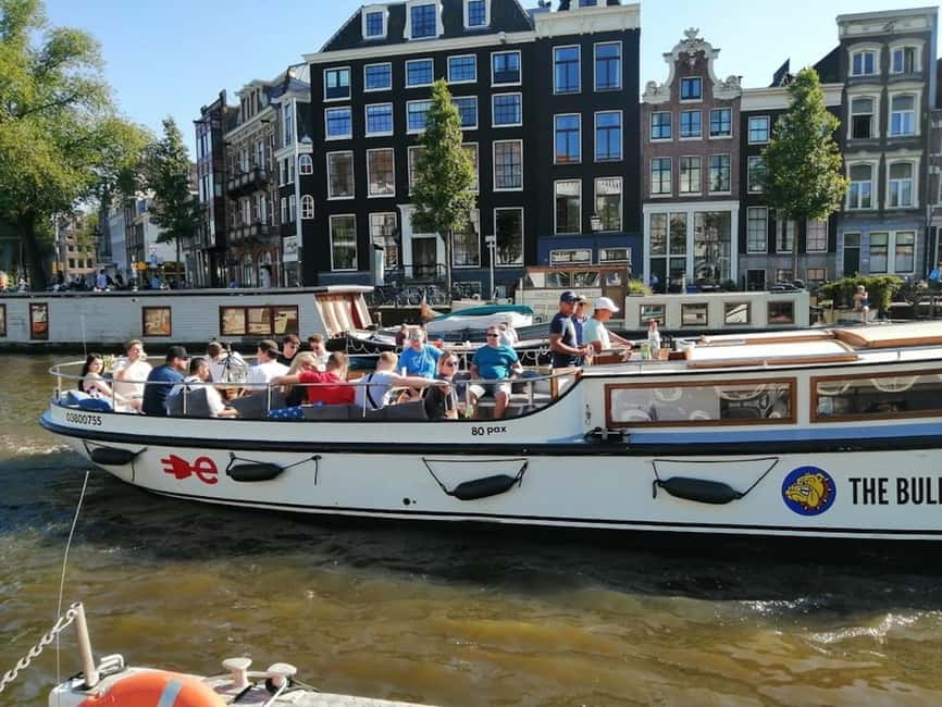Amsterdam: The Bulldog Boat Smoke and Booze Cruise - The hour on the UNESCO canal belt: what you’ll see