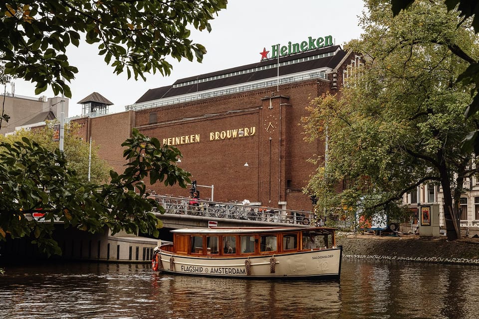 Amsterdam: The Heineken Flagship Canal Cruise - Heineken meets the canals: the feel of a 1-hour beer cruise
