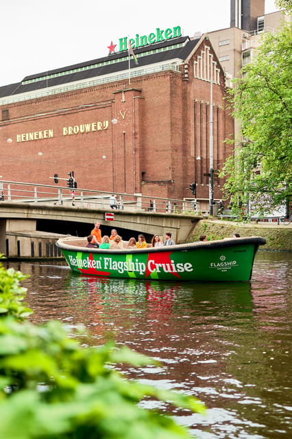 Amsterdam: The Heineken Flagship Canal Cruise - Where you board by the Rijksmuseum canal dock