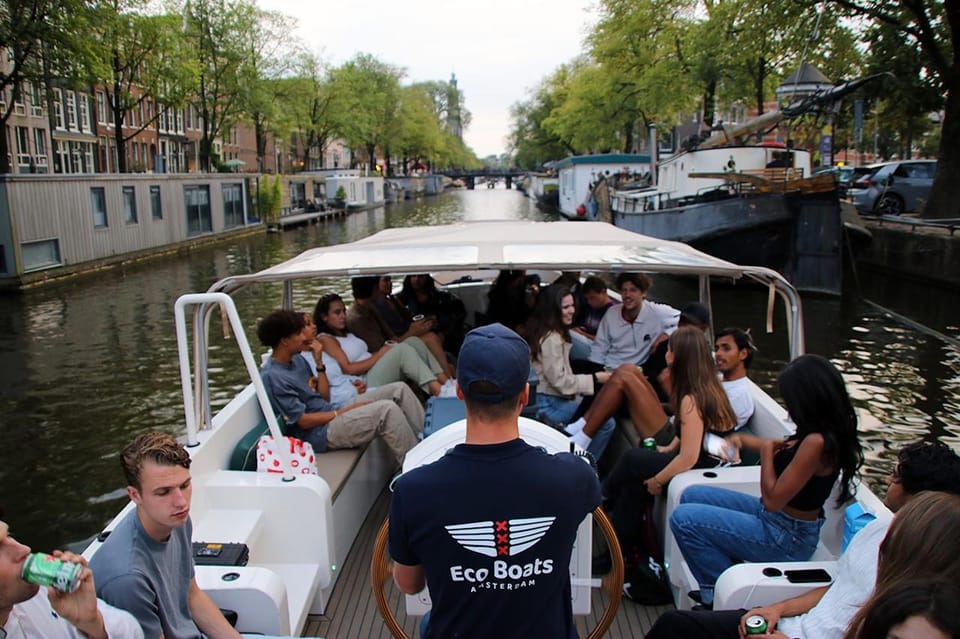 Amsterdam: The Newest Canal Cruise with Drink Option - Skipper Stories and the 8-Language Digital Booklet