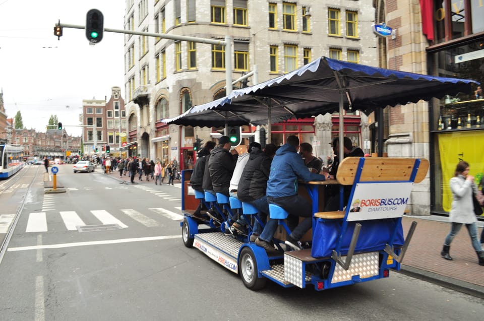 Amsterdam: The Original BUBBLES & BIKE Private Prosecco Tour - How the Tour Feels on the Bike: Pedal Power, No Stress