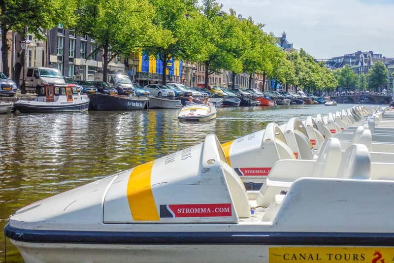 Amsterdam: Unique Pedal Boat Experience in the Canals - What You’ll See From the Water: Rijksmuseum, Anne Frank House, Golden Bend
