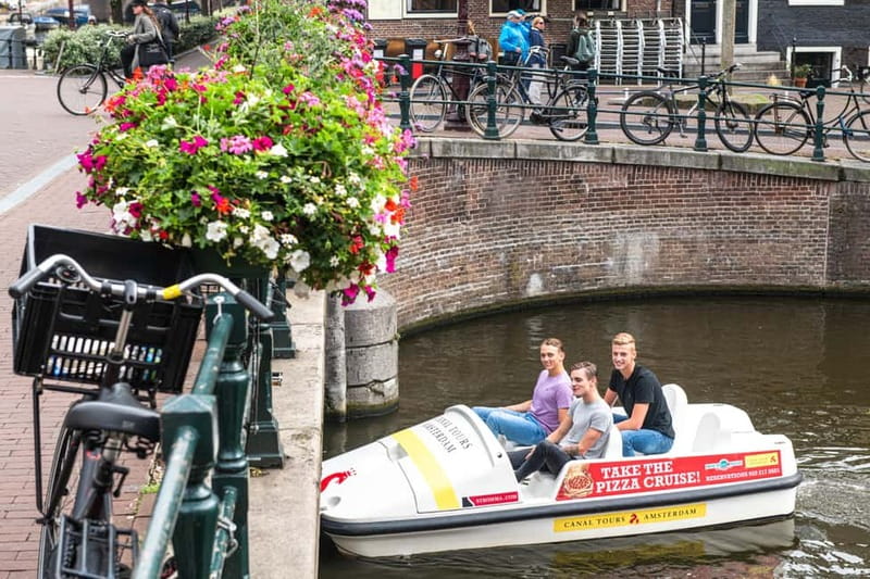 Amsterdam: Unique Pedal Boat Experience in the Canals - How the Self-Guided Route Works (Map, QR, and Your Pace)
