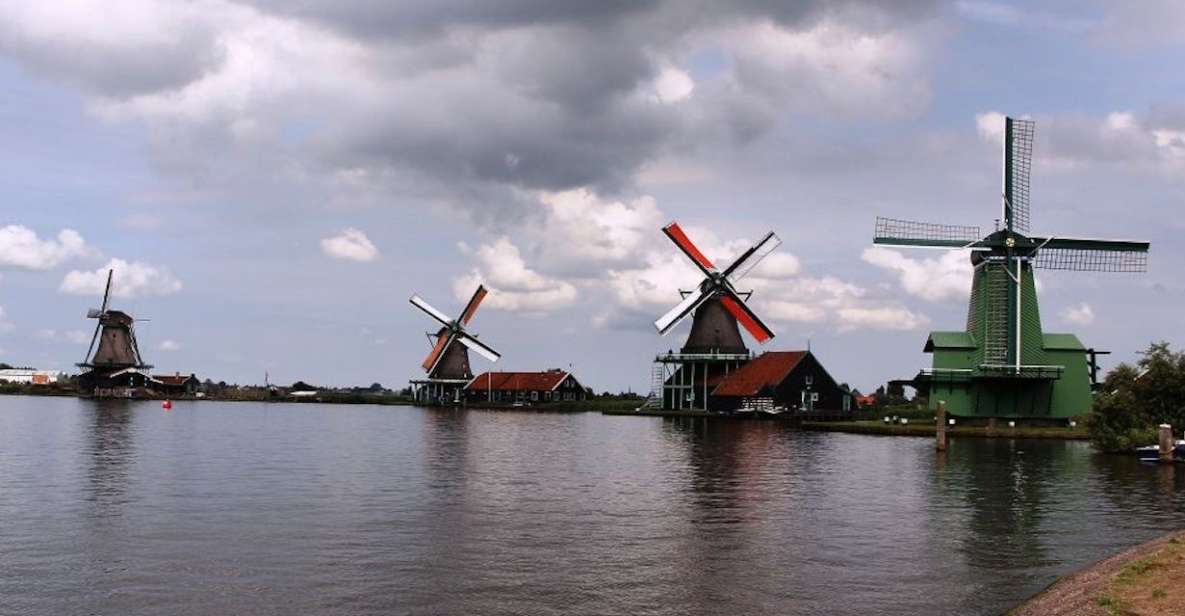 Amsterdam: Volendam, Windmill, and Cheese Farm Private Tour - Zaanse Schans: windmills, wooden houses, and real jobs