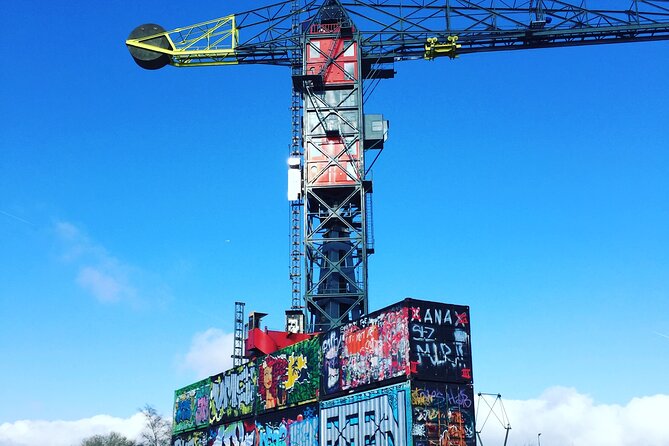Amsterdam's Hidden Gems and Street Art Bike Tour - Pontsteiger to Houthavens: Ferry Views and the Modern-Old Harbour Mix