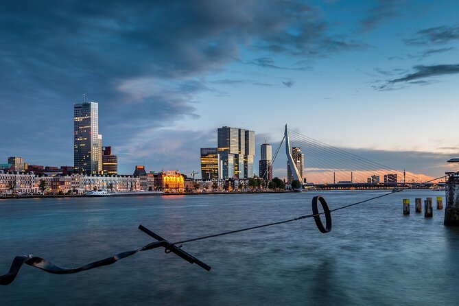 Best of Netherlands: Zaanse Schans Mills, The Hague & Rotterdam - Rotterdam after The Hague: Sint-Laurenskerk, the Erasmus Bridge, and Cube Houses