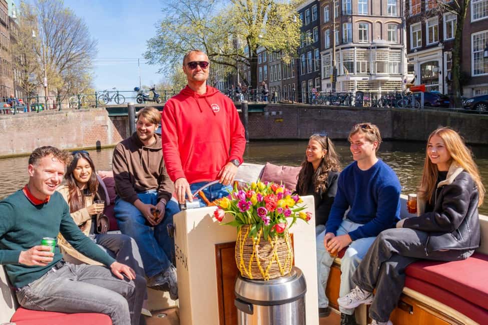CHEESE AND DRINKS TOUR: A TASTE OF AMSTERDAM ON THE CANALS - Electric canals change the whole feel of Amsterdam
