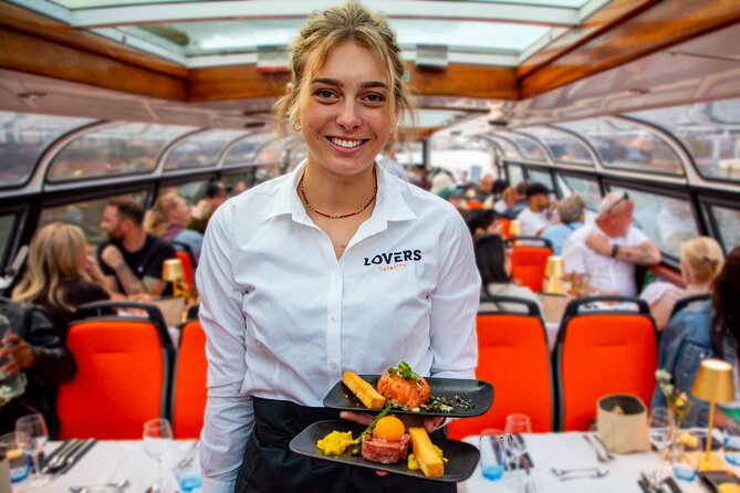 Dinner Canal Cruise Amsterdam: 4-Courses Including Drinks - Canal belt cruise: UNESCO waterway + the landmarks you’ll actually see