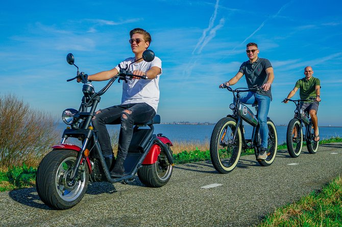 E-scooter rental Volendam - Countryside of Amsterdam - The Dikes and the Gouwzee: The Signature Ride Moment