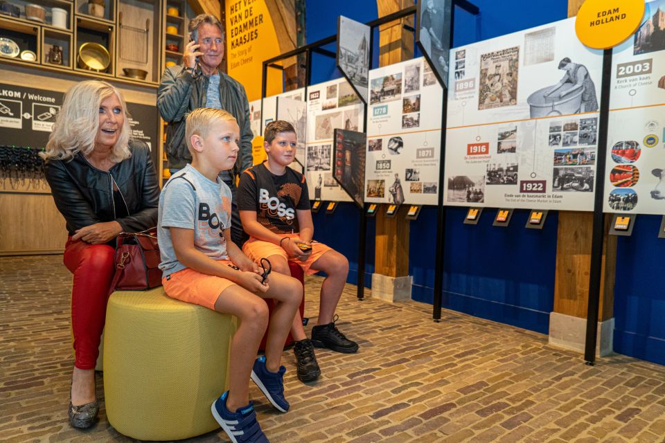 Edam: Edam Cheese Museum Entry Ticket - Henri Willig flavors: making the most of the cheese tasting