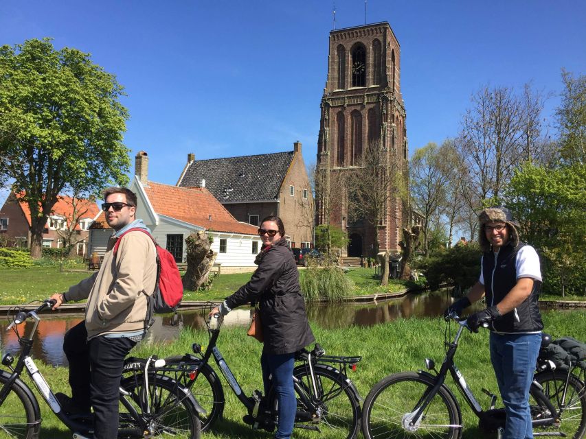 From Amsterdam: Countryside Bike Tour - Getting Out of Amsterdam: Ferry Over the IJ-Lake