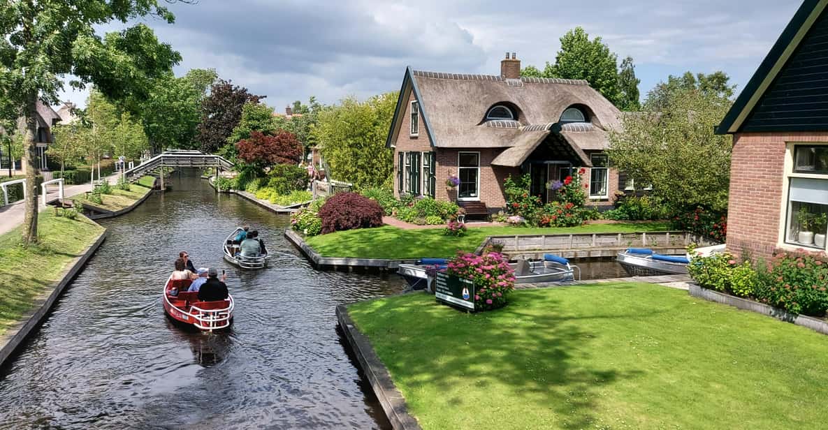From Amsterdam: Giethoorn Small Group Tour with Boat Ride - The Canal Boat Ride: Thatched Homes, Tiny Islands, and a Smoother Day