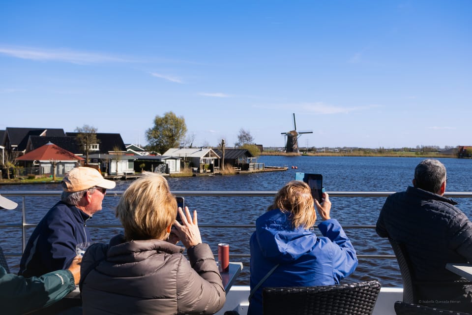 From Amsterdam: Holland Flower and Windmill Tour - summer ed - Warmond and the Kagerplassen cruise with 18 working windmills