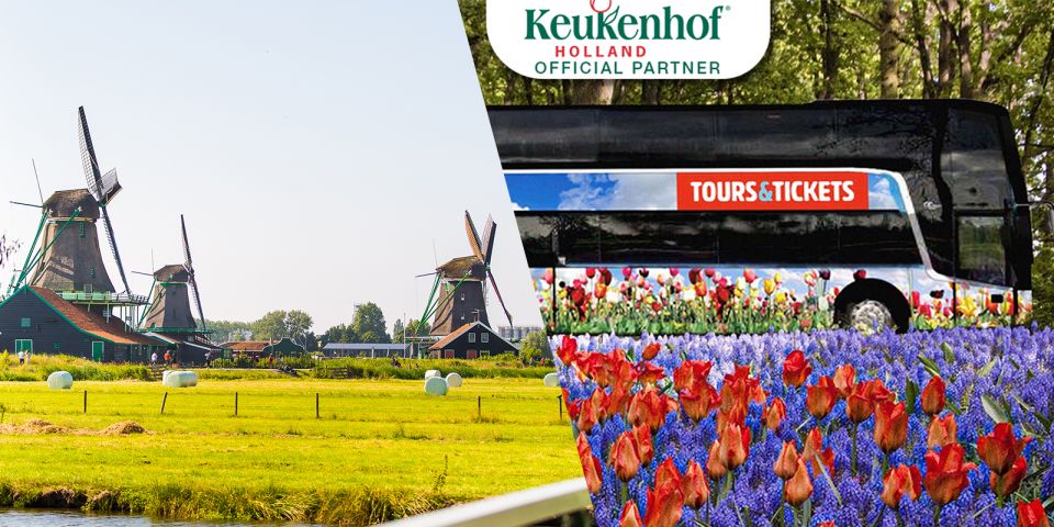 From Amsterdam: Keukenhof and Dutch Countryside Tour - Keukenhof Flower Park With Fast-Track Entry: 7 Million+ Bulbs in Motion
