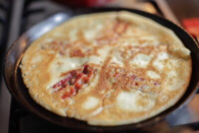 Learn to Make Dutch Pancakes in a Beautiful Amsterdam Canal House - The Real Dutch Starters: Herring, Farmers Cheese, and Apple Syrup