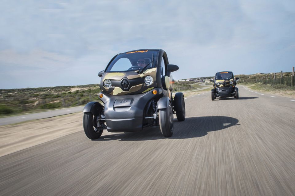 Lisse: Drive-it-Yourself Electric Dune & Beach Audio Tour - A fixed 39 km Twizy route through South Holland dunes and beach
