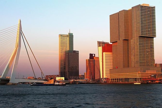 Private Day Trip from Amsterdam to Rotterdam and the Hague - Rotterdam’s Erasmus Bridge: the shortcut to the city’s personality