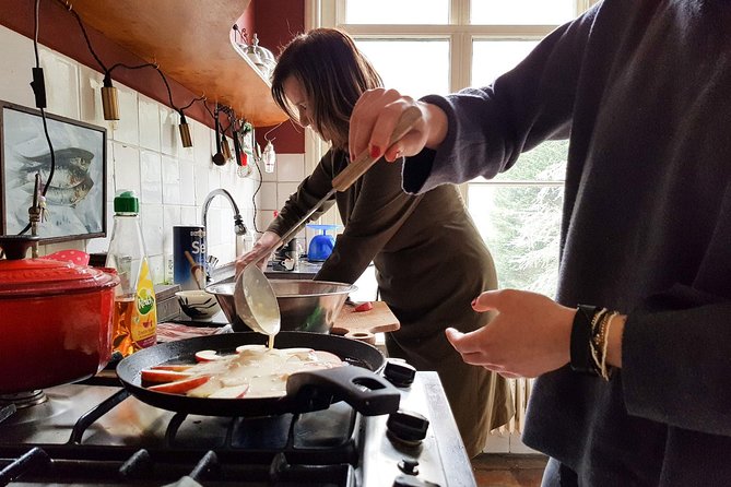 Private Dutch Pancake Cooking Class in an Amsterdam Canal Home - Lunch at the Kitchen Table: Wine Included
