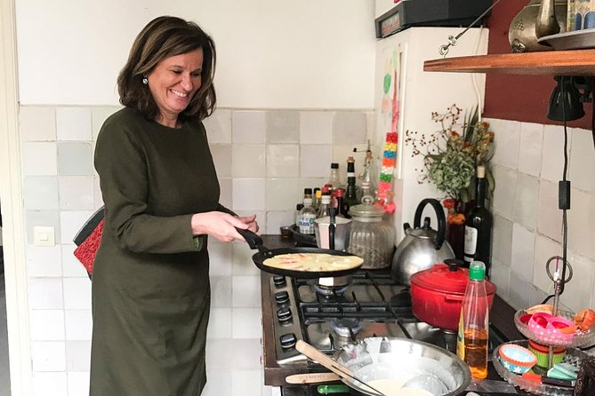Private Dutch Pancake Cooking Class in an Amsterdam Canal Home - Meeting on Amstel and Heading to a Slim, Stairy Apartment
