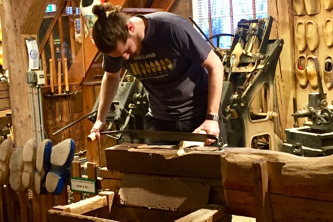Private Guided Half Day Tour in Zaanse Schans from Amsterdam - Wooden shoe craft at Kooijman Souvenirs & Clogs
