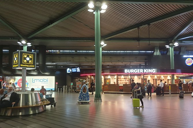 Private Transfer from Schiphol Airport to Rotterdam - Where to Meet the Driver: Departures 2 (Upstairs), Door F