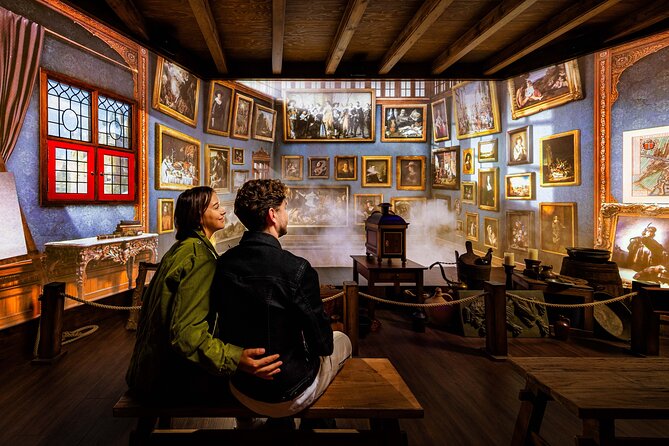 Rembrandts Experience Amsterdam Admission Ticket - The AI portrait upgrade: six choices and a framed souvenir