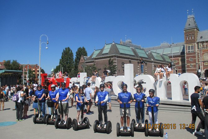Segway City Tours Amsterdam - The 2-hour flow: training, then downtown highlights
