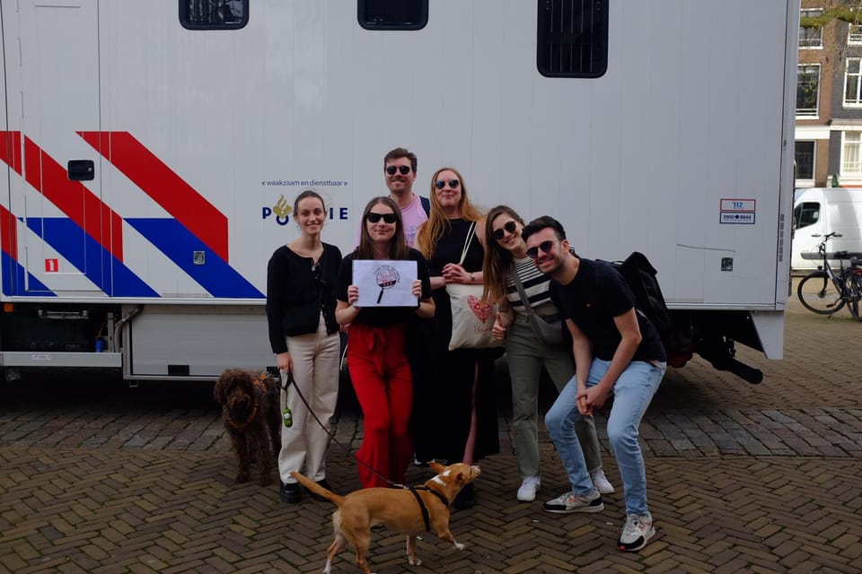 True Crime Tour Amsterdam: Explore the Dark Side of the City - How Monika’s storytelling changes your focus in the moment
