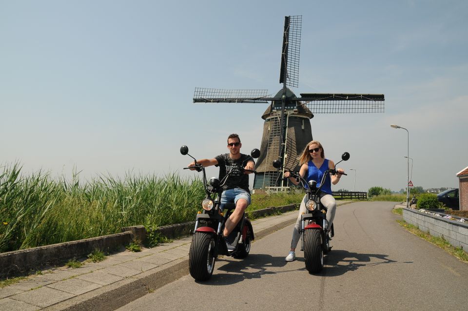 Volendam: E-Scooter Rental - How long should you rent the scooter: 3 hours, half a day, or all day